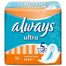 ПРОКЛ. ALWAYS ULTRA NORMAL PLUS Single 10шт. /16